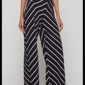 Bar III Womens Mid-Rise Pleated Wide Leg Pants